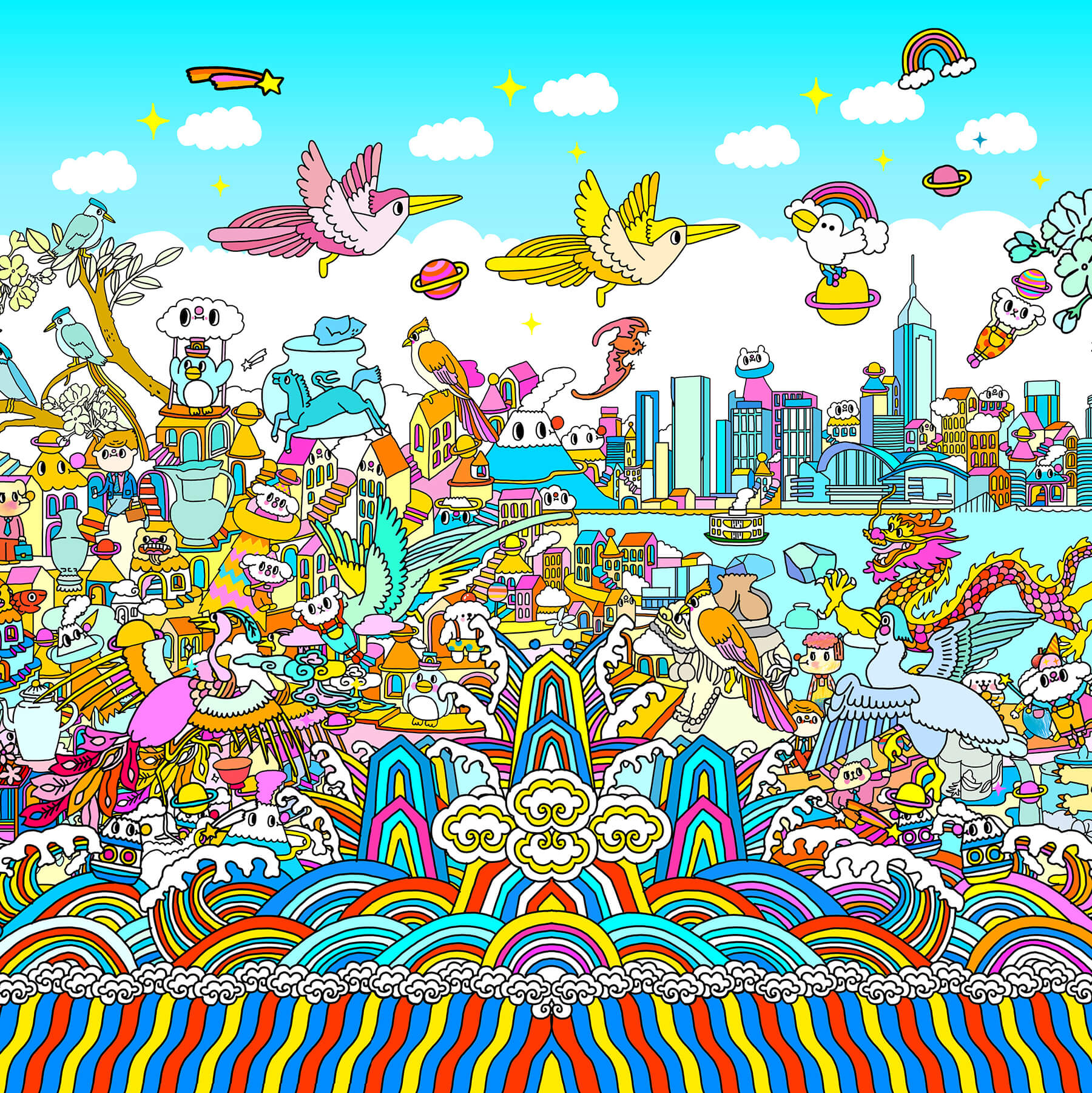 Messy Desk - Pattern 1