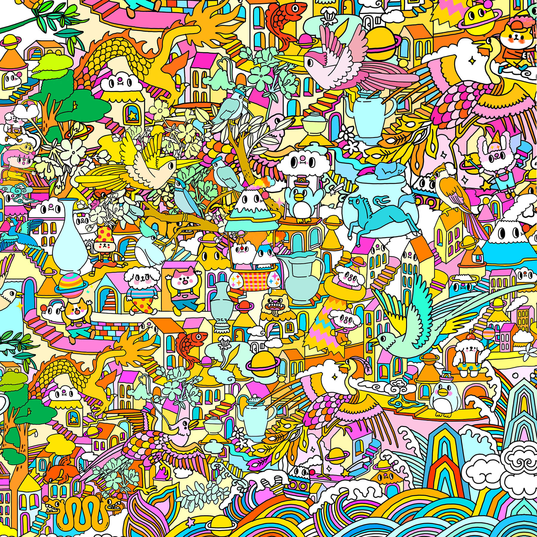 Messy Desk - Pattern 2